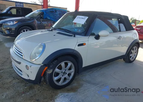 2008 Mini Cooper from USA, damaged, VIN WMWRF33578TG18649
